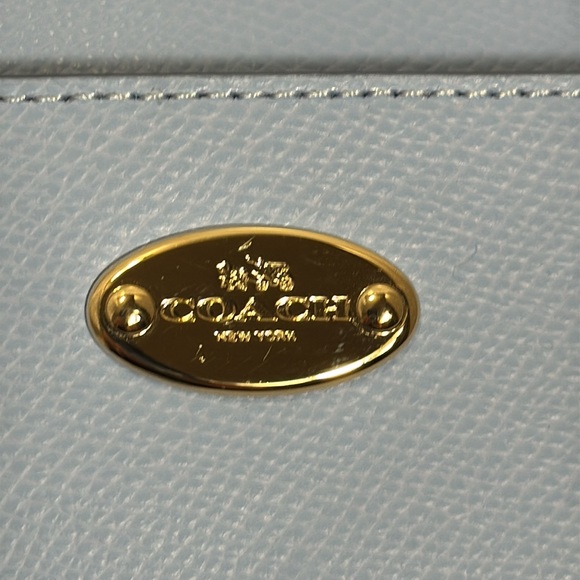 Coach Light Blue Crossbody Bag - Picture 4 of 14